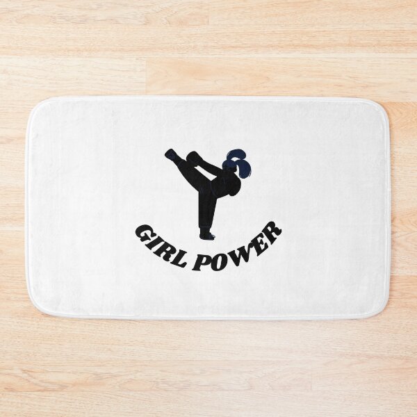 Item preview, Karate Girl Power Inspirational Quote designed and sold by HanaiPrint.