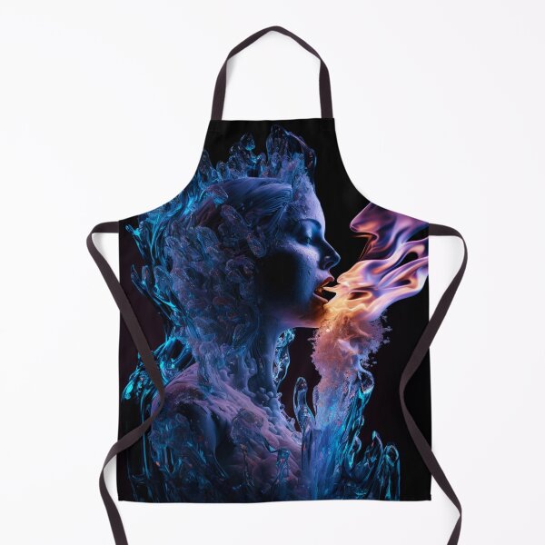 Item preview, Ice Meets Dragon Fire, Dark Fantasy Art designed and sold by Fantasy Masterpiece.