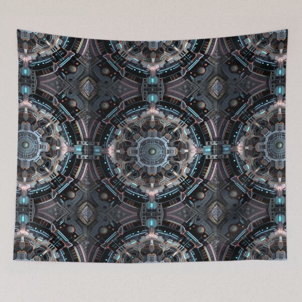 Item preview, Spaceship Mandala designed and sold by Johan Flybring.
