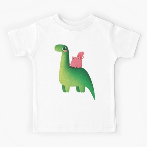 Dinosaur, cat and adventure Kids T-Shirt
