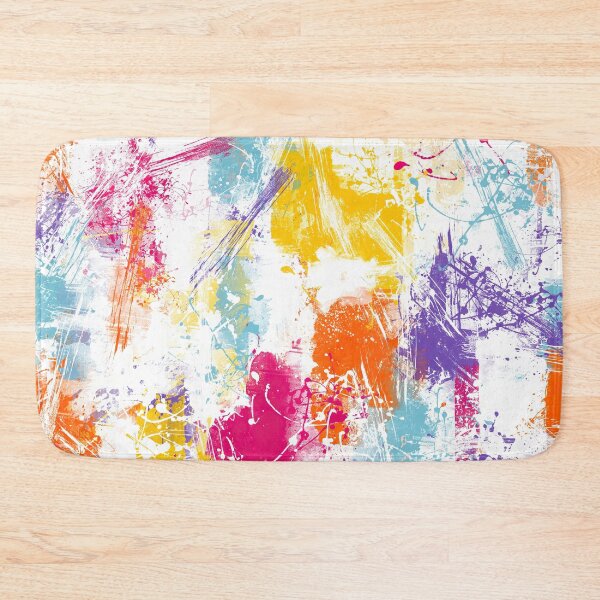 Item preview, Abstract Vibrant Multicolor Brush Strokes and Splatters 3 designed and sold by Cato99.