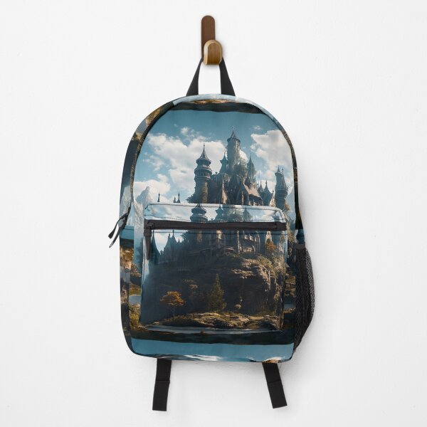 Item preview, Enter a World of Magic with This Stunning Fantasy Castle Artwork designed and sold by CreationP.