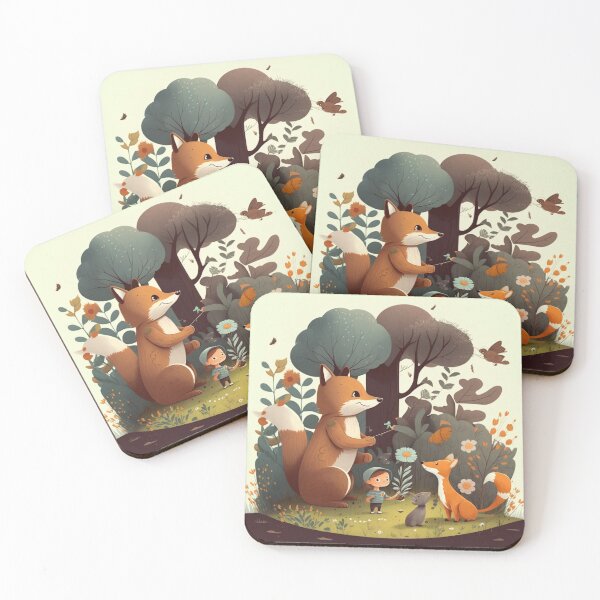 Item preview, Playtime with Friends in the Forest designed and sold by PlaytimeArt.