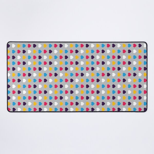 Item preview, Poly Pride Hearts (New Colors) - Minimalist - Pattern - GRY designed and sold by LaLunaWinters.