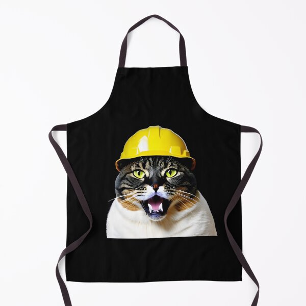 Item preview, Catwithhardhats cat worker designed and sold by Drzamag.