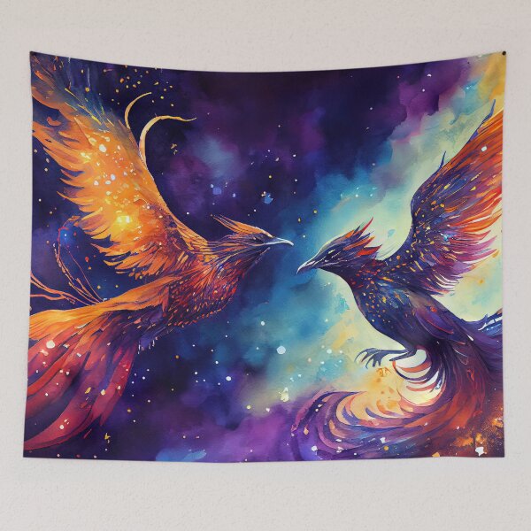 Item preview, Magic Love #13 romantic watercolor painting designed and sold by LollyShineART.