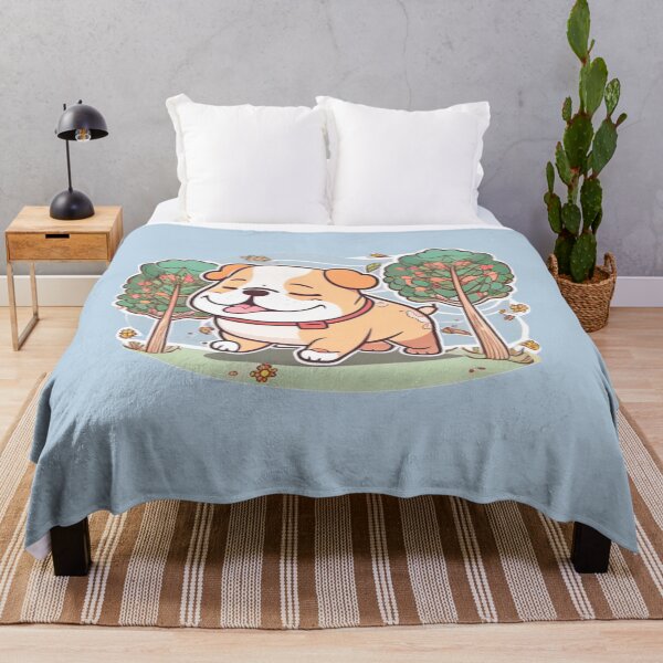 Item preview, English Bulldog walking designed and sold by brindled.
