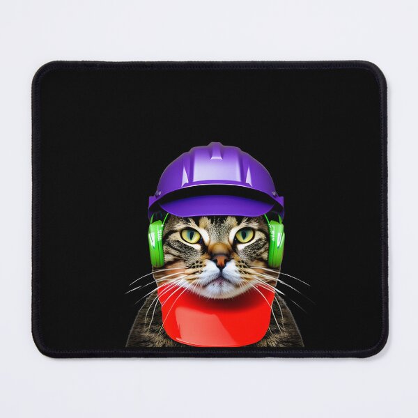 Item preview, Catwithhardhats cat worker designed and sold by Drzamag.