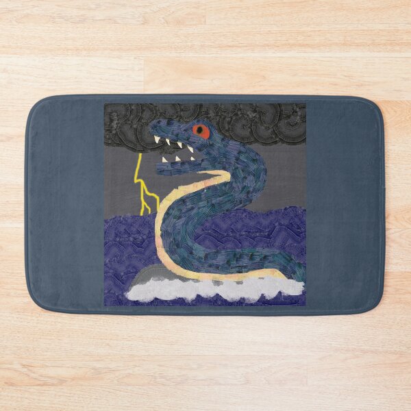Item preview, Raging Storm of the Sea Serpent designed and sold by RyokoshiCanvas.