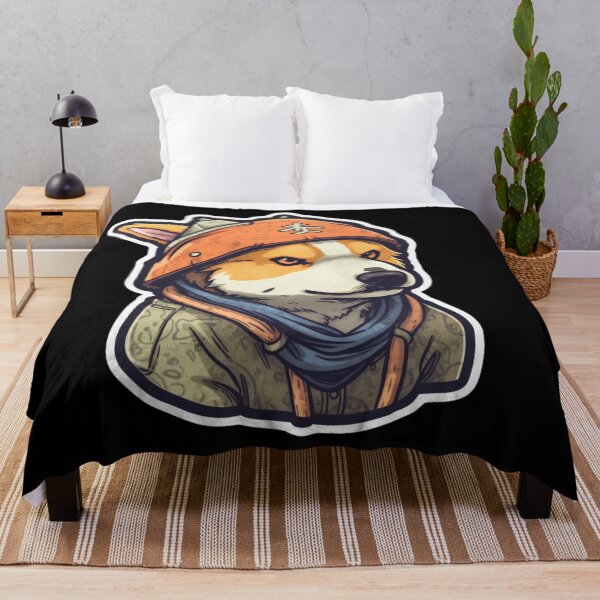 Item preview, Japanese Ninja Shiba Inu Cute Dog Kawaii Anime designed and sold by c4k5llc.