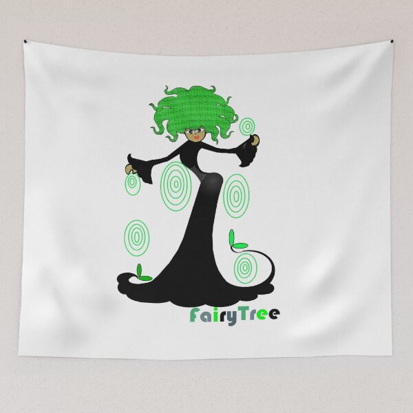 Item preview, Fashion Fairy Tree  designed and sold by Shirley cute art .