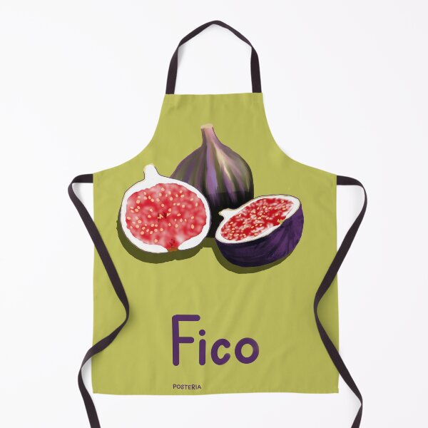 Item preview, FICO illustration with purple figs on light green designed and sold by Posteria.