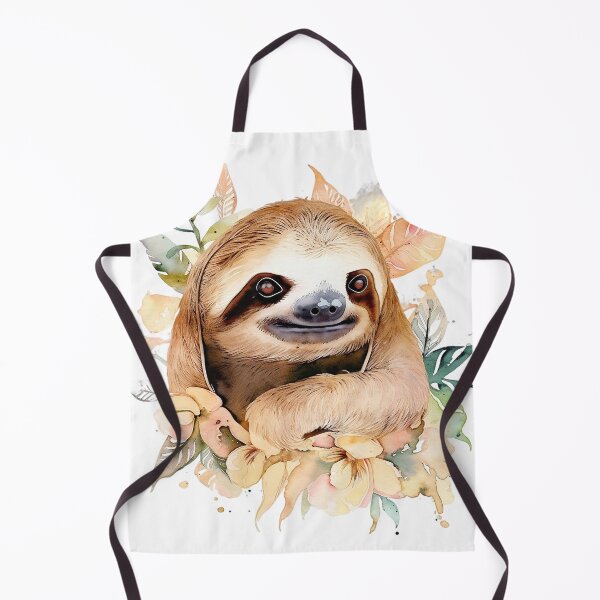 Item preview, "Colorful Sloth Splash" designed and sold by zzz888.