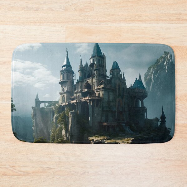 Item preview, Experience the Abandoned Beauty of a Victorian Castle in this Epic Fantasy Artwork designed and sold by CreationP.