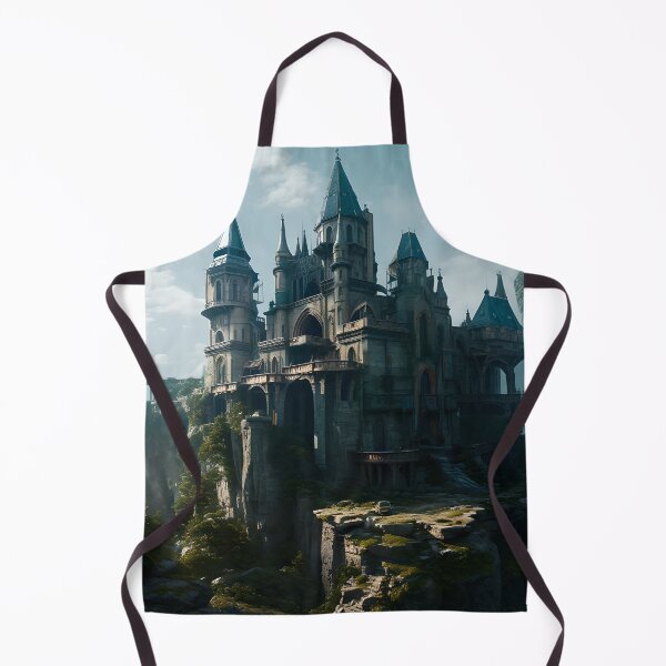 Item preview, Experience the Abandoned Beauty of a Victorian Castle in this Epic Fantasy Artwork designed and sold by CreationP.