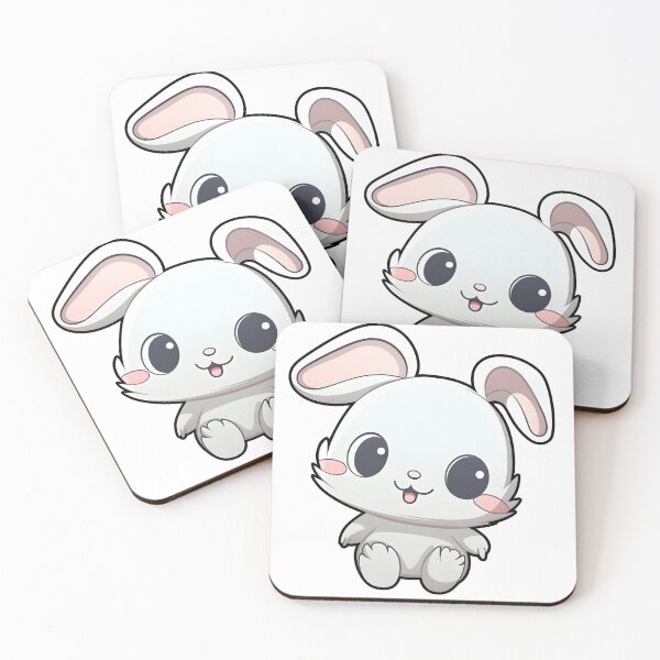 Item preview, Baby rabbit kawaii cartoon designed and sold by AnimalsCartoon.
