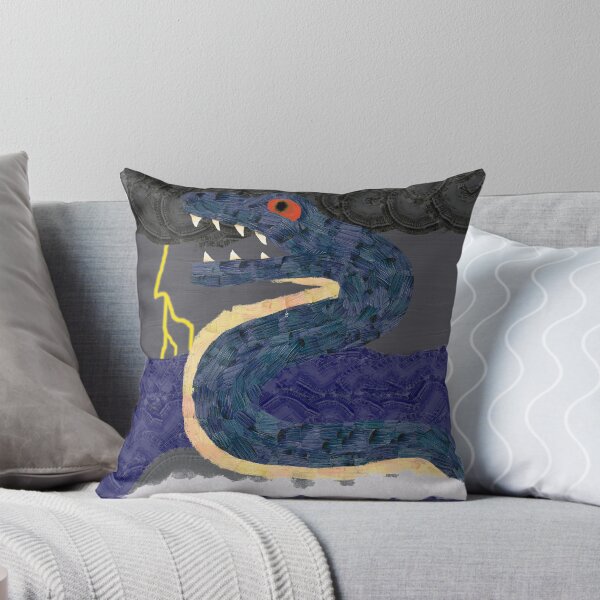 Item preview, Raging Storm of the Sea Serpent designed and sold by RyokoshiCanvas.