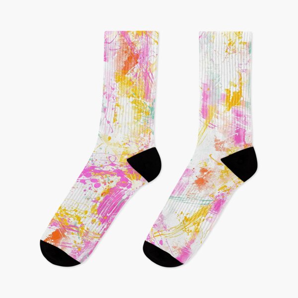 Item preview, Abstract Vibrant Multicolor Brush Strokes and Splatters 4 designed and sold by Cato99.