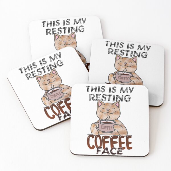 Item preview, This is my resting coffee face designed and sold by kobe811.
