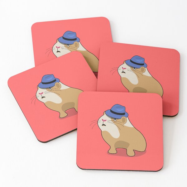 Artikelvorschau, Meerschweinchen in einem blauen Fedora entworfen und verkauft von anjou.