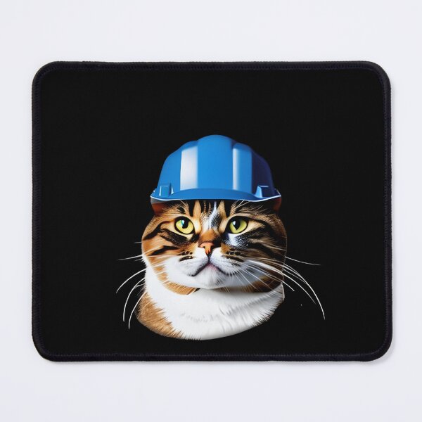 Item preview, Catwithhardhats cat worker designed and sold by Drzamag.