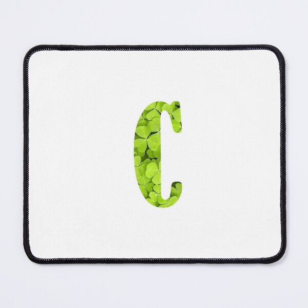 Artikelvorschau, C Botanical Monogram. Detailed CLOVERS Drawing Sticker entworfen und verkauft von Cici-Chan.