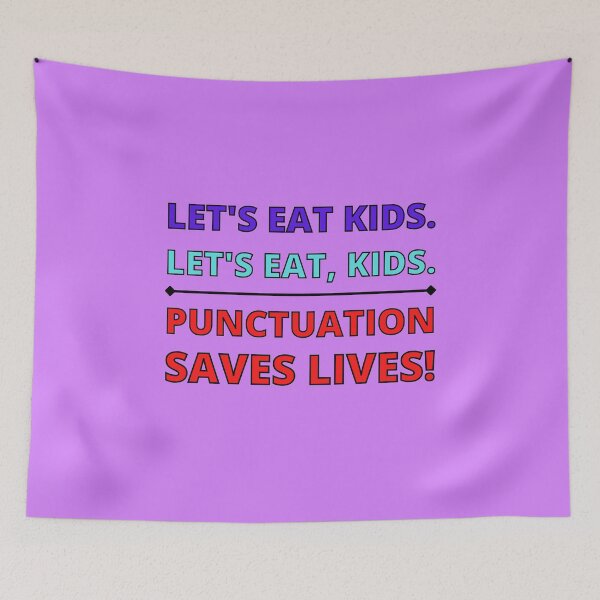 Item preview, Punctuation saves lives designed and sold by MGonline.