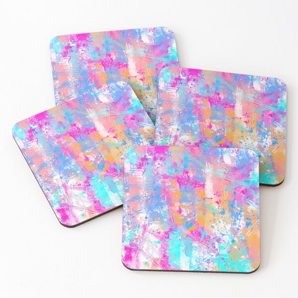 Item preview, Abstract Vibrant Multicolor Brush Strokes and Splatters 5 designed and sold by Cato99.