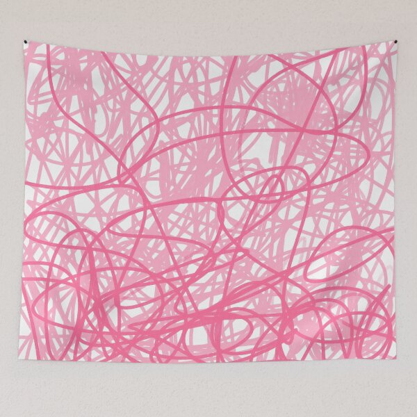 Item preview, pink abstract designed and sold by azet-art.