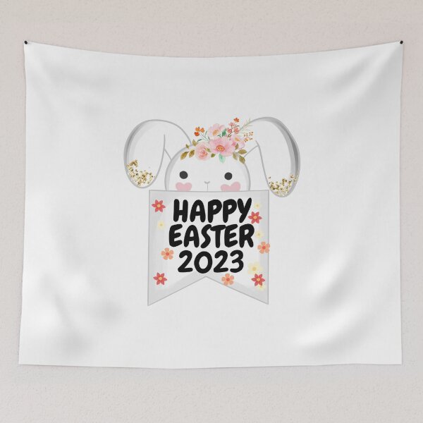 Item preview, happy easter bunny rabbit face funny easter day women girls designed and sold by smilup.