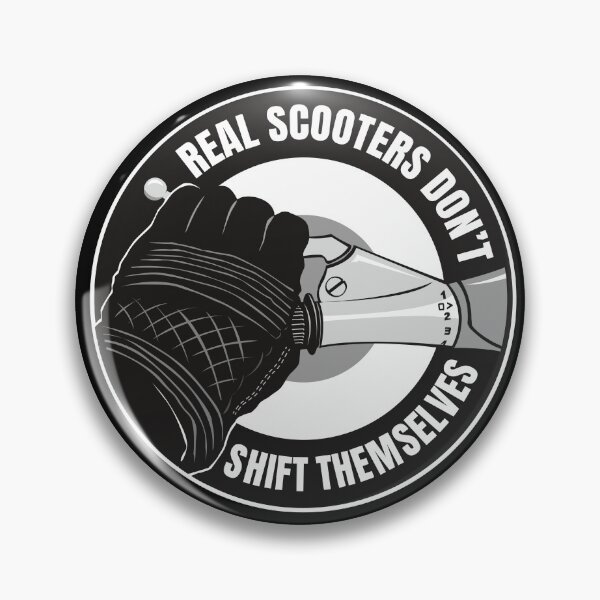 Item preview, Lambretta - Real Scooters Don't Shift Themselves designed and sold by peterpaz.