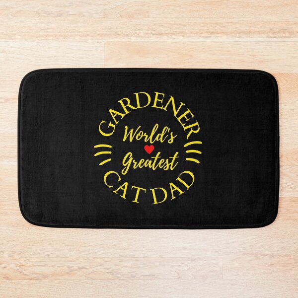 Item preview, Worlds Greatest Gardener And Cat Dad designed and sold by McThingummy.