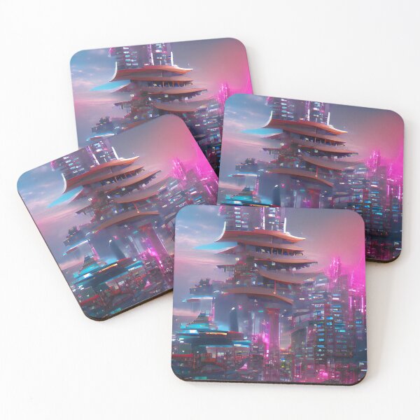 Item preview, "Futuristic Japan" designed and sold by WomboCreates.