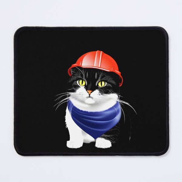 Item preview, Catwithhardhats cat worker designed and sold by Drzamag.