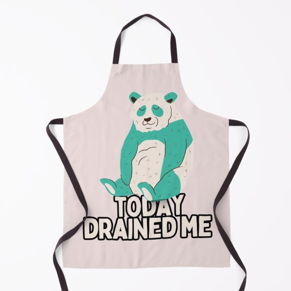 Item preview, Today Drained Me Panda designed and sold by hotttcofffee.