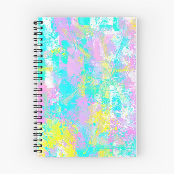 Item preview, Trazos y salpicaduras de pincel multicolor vibrante abstracto 6 designed and sold by Cato99.