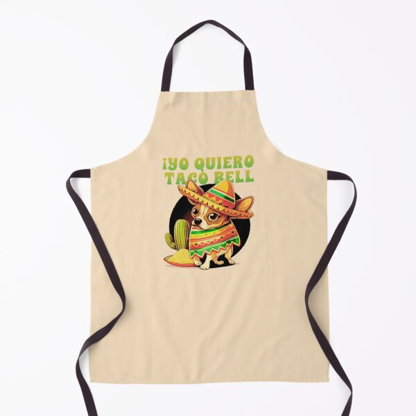 Taco Bell Apron Taco Bell Apparel Taco Bell Accessories -  Denmark