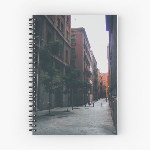 Item preview, Colorful Street in Barcelona | Travel Architecture Photography designed and sold by Jacqueline Elise.