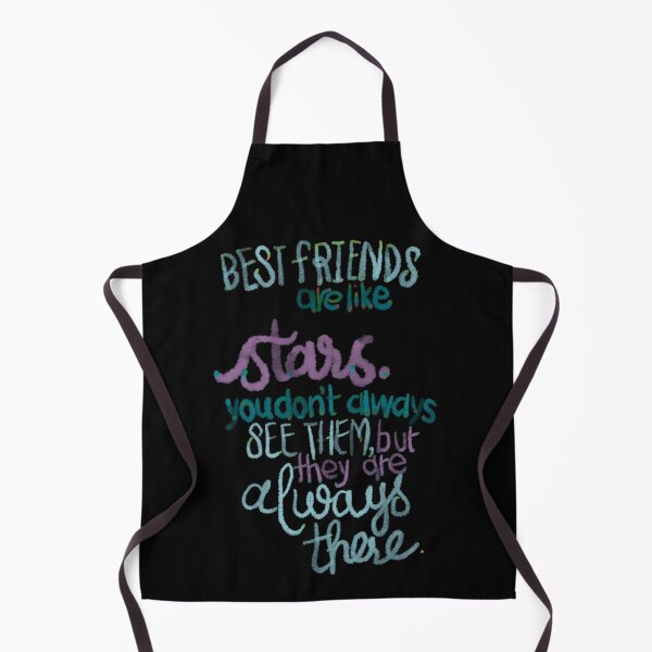 Item preview, Best friends are like stars you don't always see them teal designed and sold by chuckletuckle.