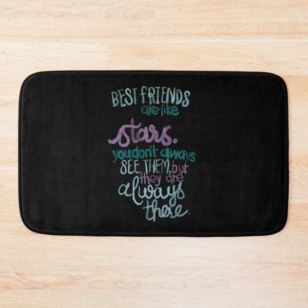 Item preview, Best friends are like stars you don't always see them teal designed and sold by chuckletuckle.