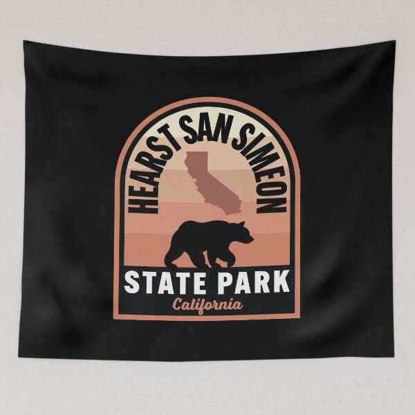 Item preview, Hearst San Simeon State Park CA Bear designed and sold by HalpinDesign.