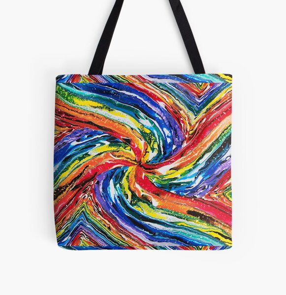 Follow the Dopamine All Over Print Tote Bag