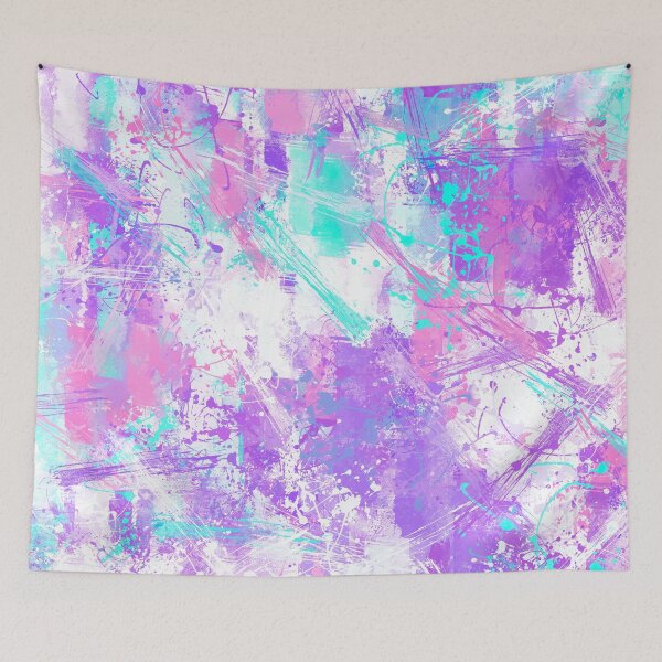 Item preview, Abstract Vibrant Multicolor Brush Strokes and Splatters 7 designed and sold by Cato99.