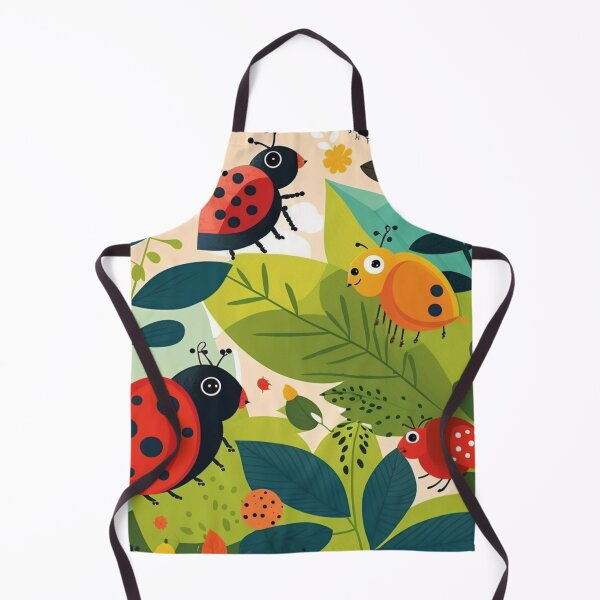 Item preview, Ladybug Playtime on the Green Grass designed and sold by PlaytimeArt.