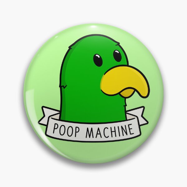 Item preview, Poop Machine - Parrot designed and sold by BaconPancakes21.