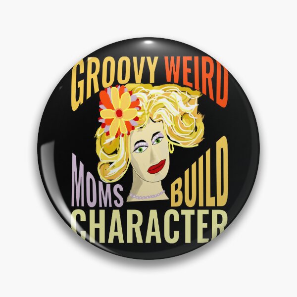 Item preview, Groovy weird moms build character designed and sold by CottagePop.