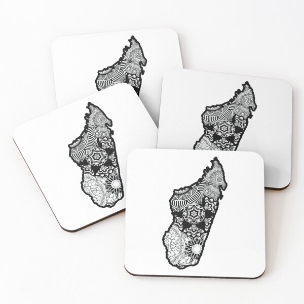 Item preview, Map of Madagascar designed and sold by KatsCanvas.