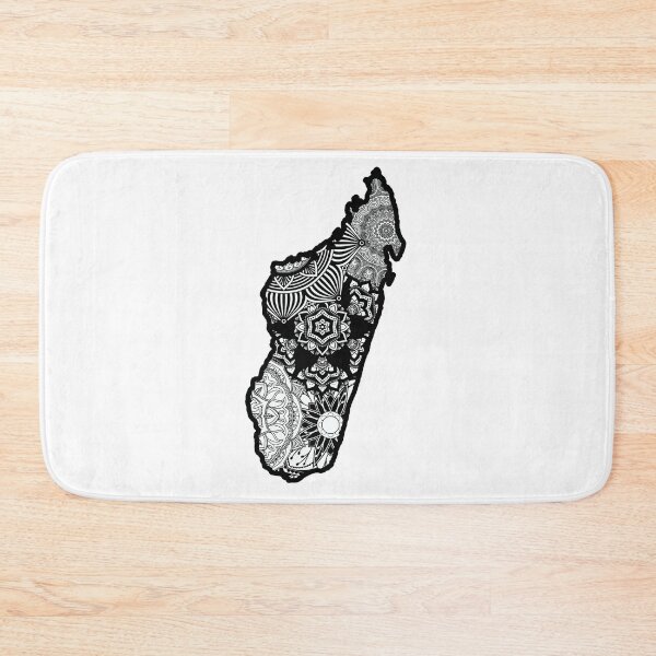 Item preview, Map of Madagascar designed and sold by KatsCanvas.
