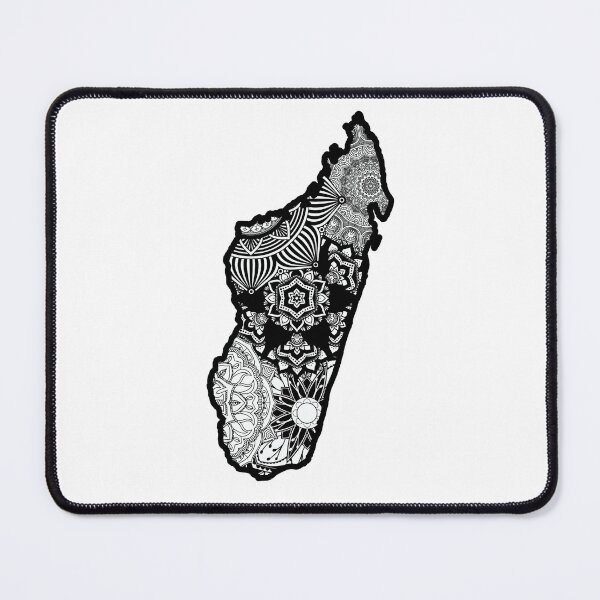 Item preview, Map of Madagascar designed and sold by KatsCanvas.