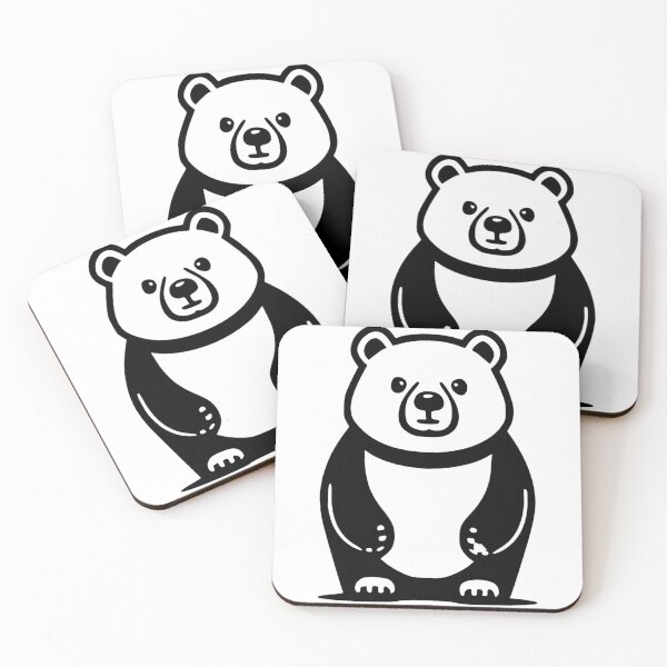 Item preview, Black White Bear designed and sold by Hexan.